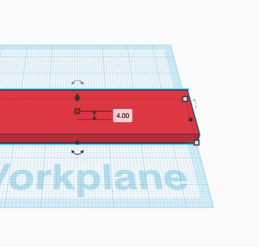 3D Printed Key Tag 10 3DP new resized height