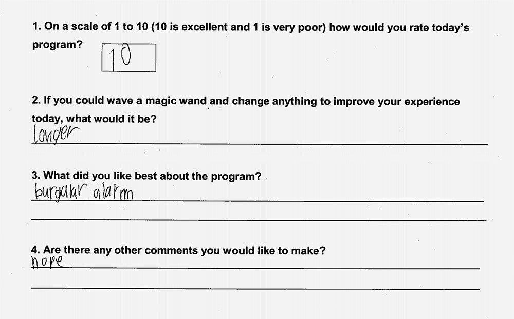 Workshops by EduKits 2 Workshop Feedback
